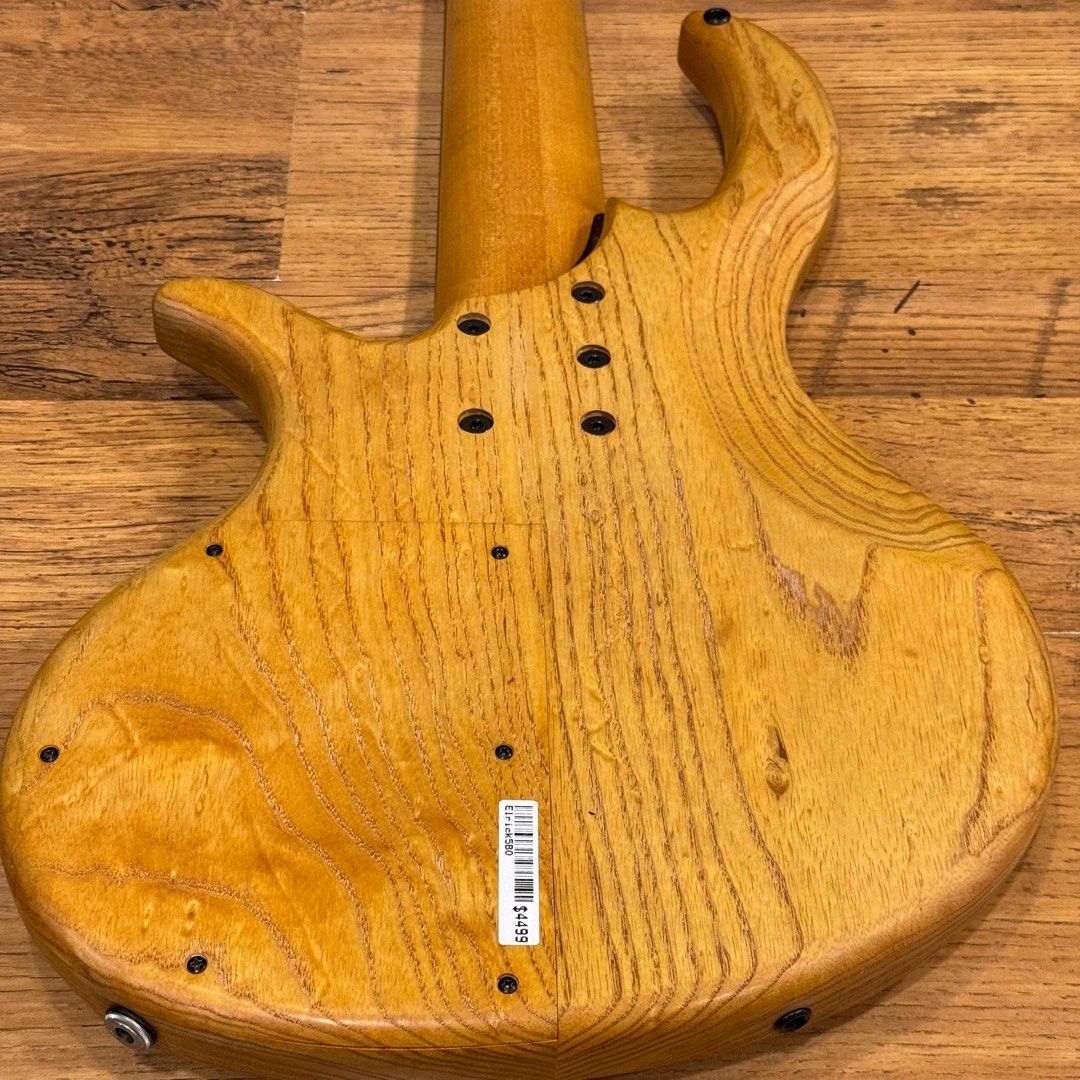 Elrick Evolution Gold Series 5-Strings Hand-Curved Bass Quilted Maple Top - Image 7