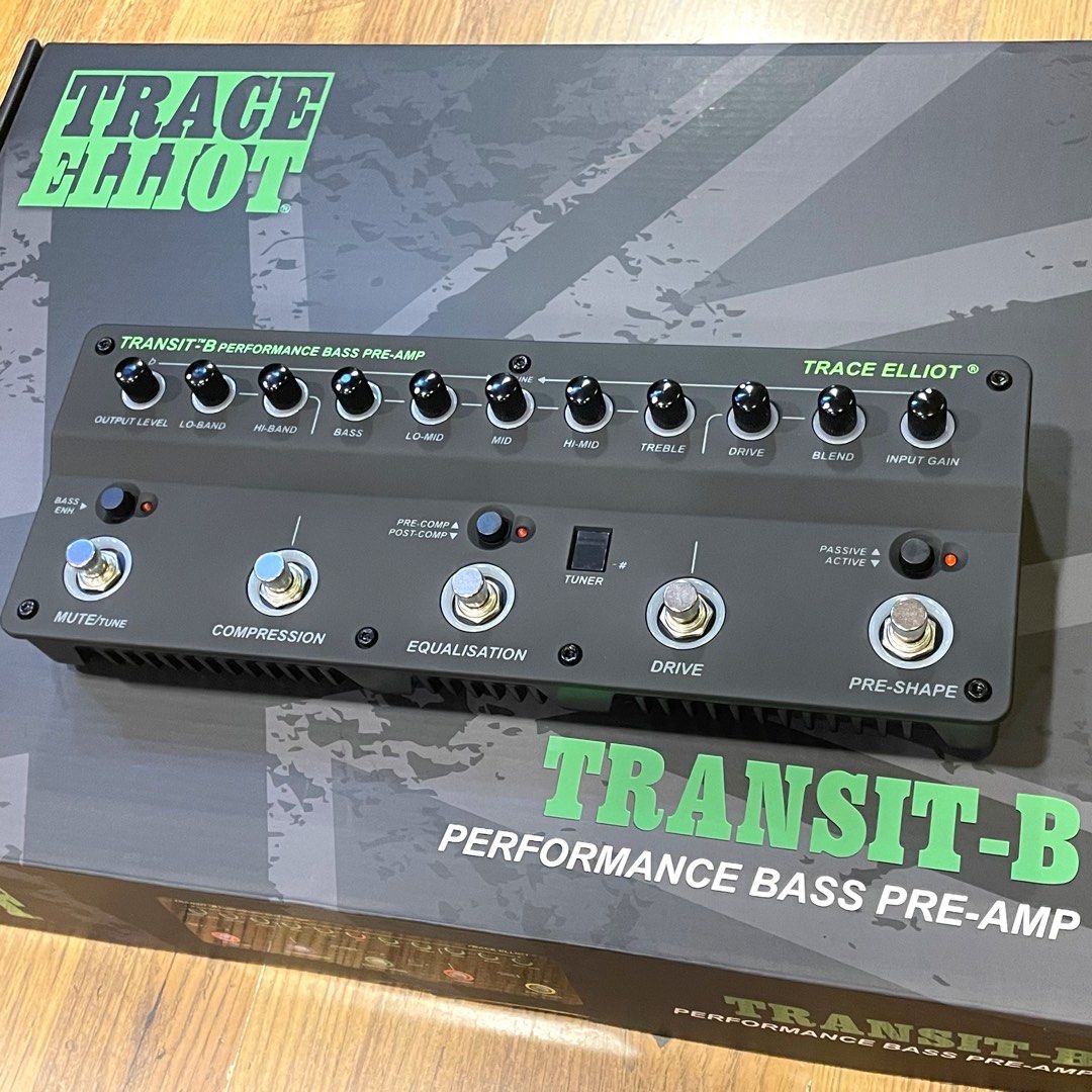 Trace Elliot Transit A&B Bass/Acoustic Guitar Pre-Amp