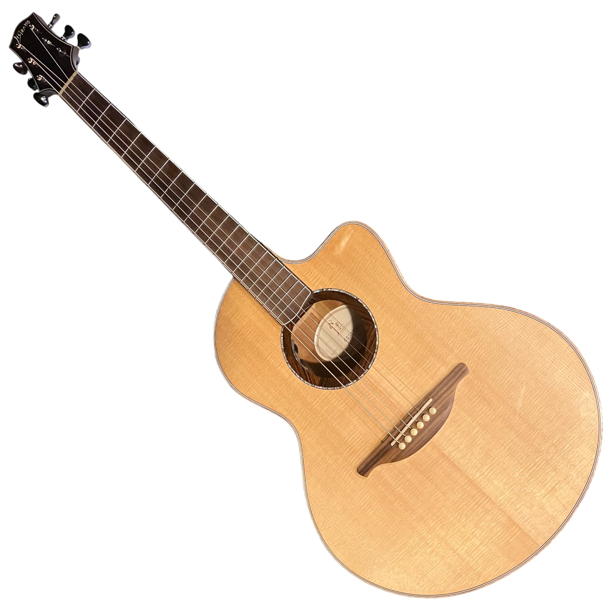 Hsienmo LingLong Mahogany Cutaway - Image 3