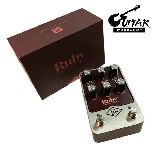 Ruby Pedal Universal Audio Ruby ’63 Top Boost Amplifier Pedal – Guitar Workshop