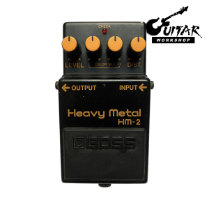 Boss HM-2 Heavy Metal MIJ Black Label Electric Guitar Effects Pedal