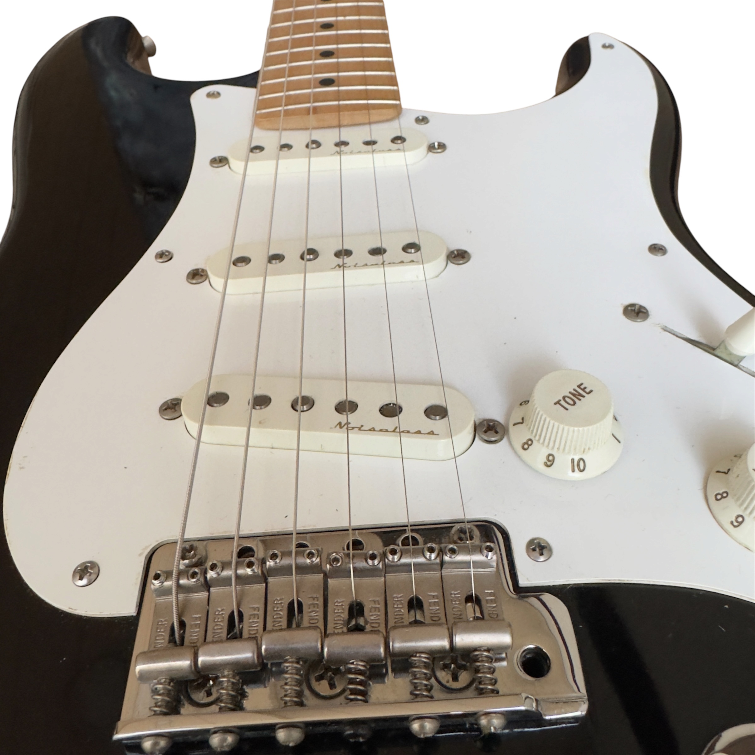 Fender Eric Clapton Signature Stratocaster Blackie USA (~2008) w/ Case - Image 3