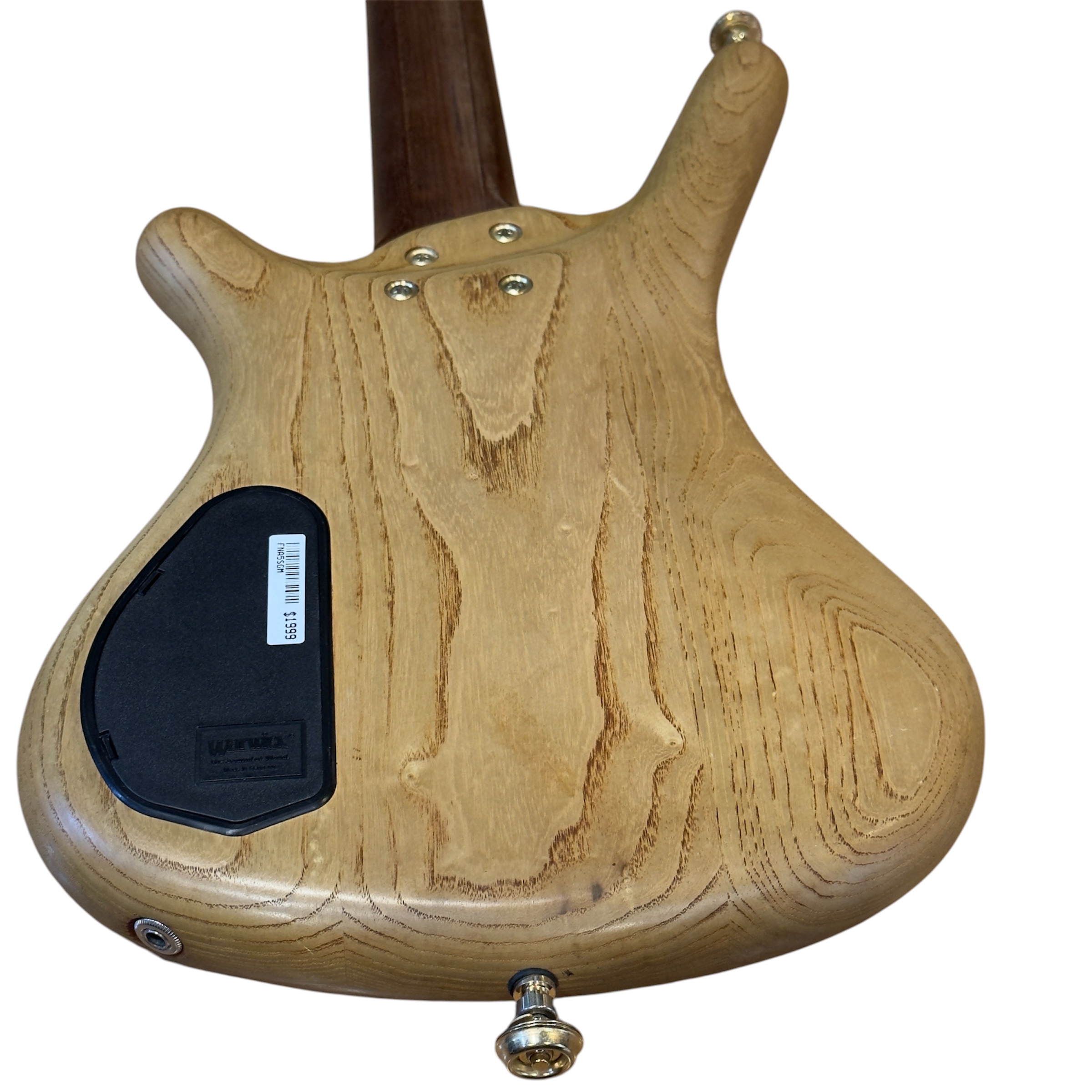 Warwick Corvette FNA 5 German (~1998) Natural Flame w/ Softcase - Image 5