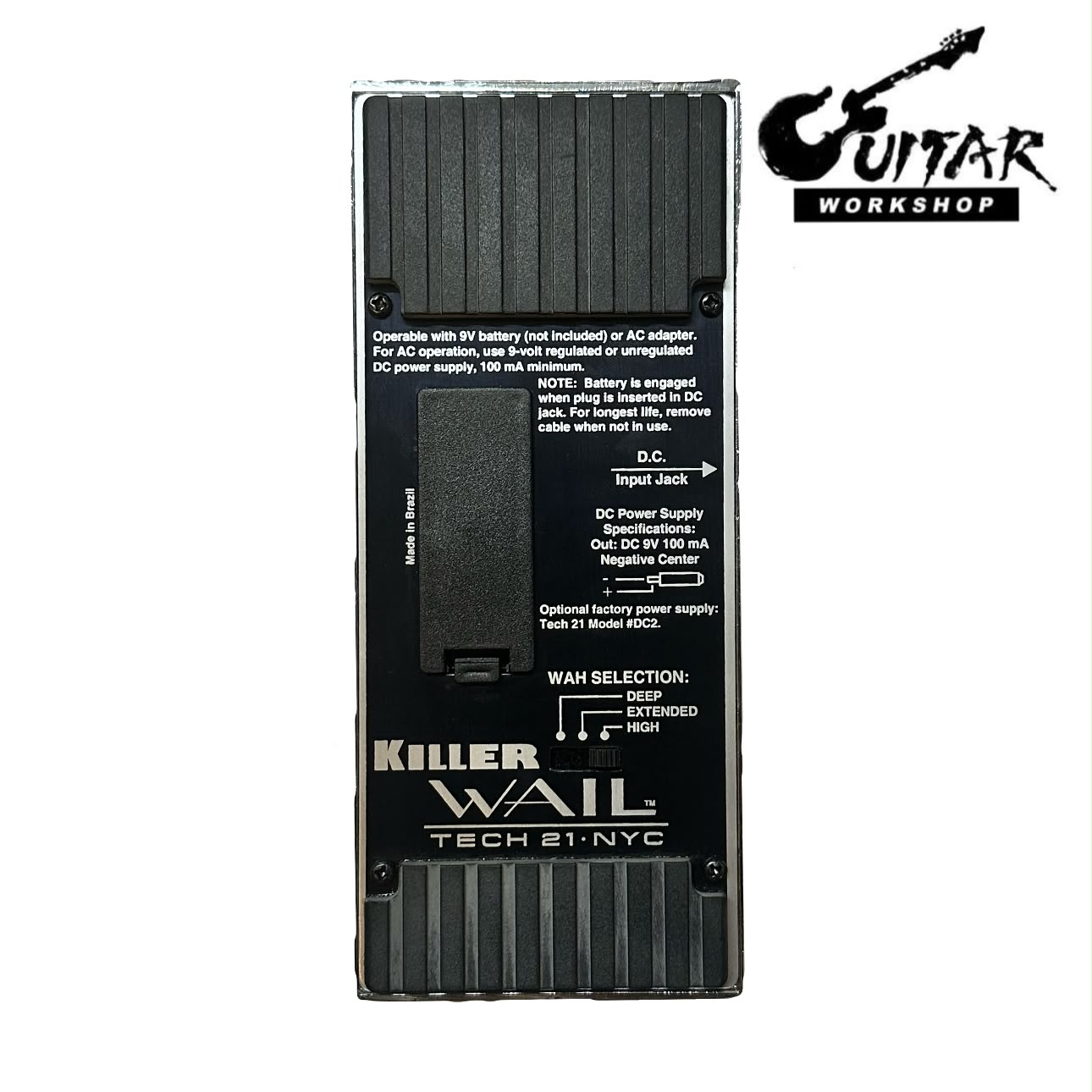 Tech 21 Killer Wail 3-Mode Selectable Wah Pedal - Image 2